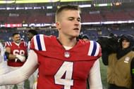 Bailey Zappe at Los Angeles Chargers vs. the New England Patriots